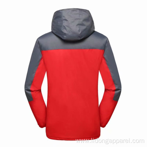 Custom Wholesale Men Winter Thick Bomber Track Jacket